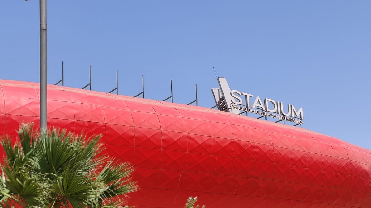 El Estadio espera un nuevo nombre porque lo de UD Almería Stadium es provisional.