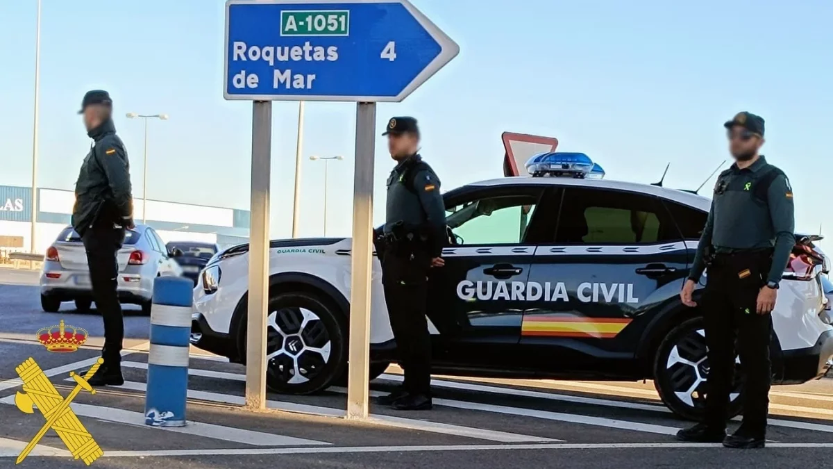 Agentes de la Guardia Civil.