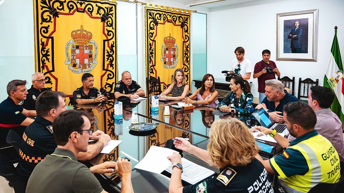 Reunión Junta Local Seguridad Feria 2024.