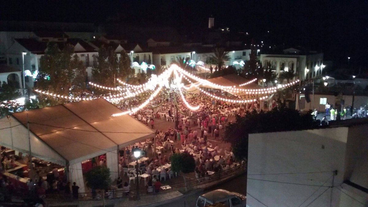 Arboleas en sus fiestas en honor a San Roque.