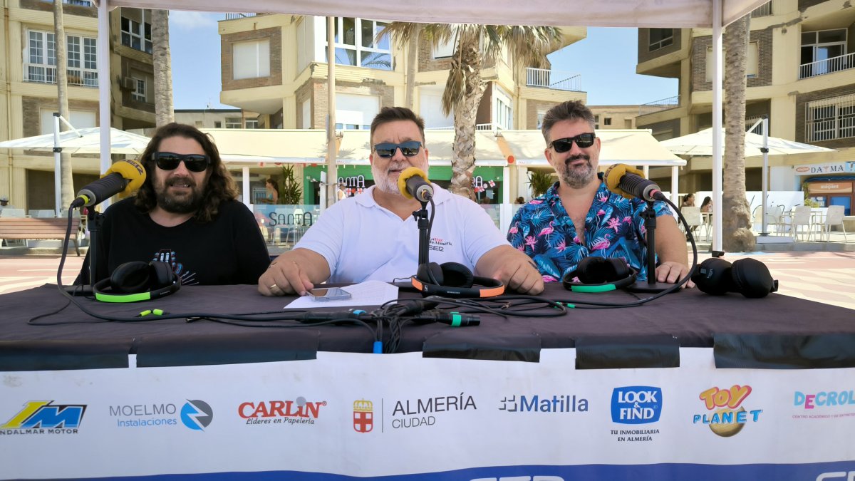 De izquierda a derecha: Moisés Belmonte, Alfredo Casas y Alberto Rebolledo. | Bego Cánovas