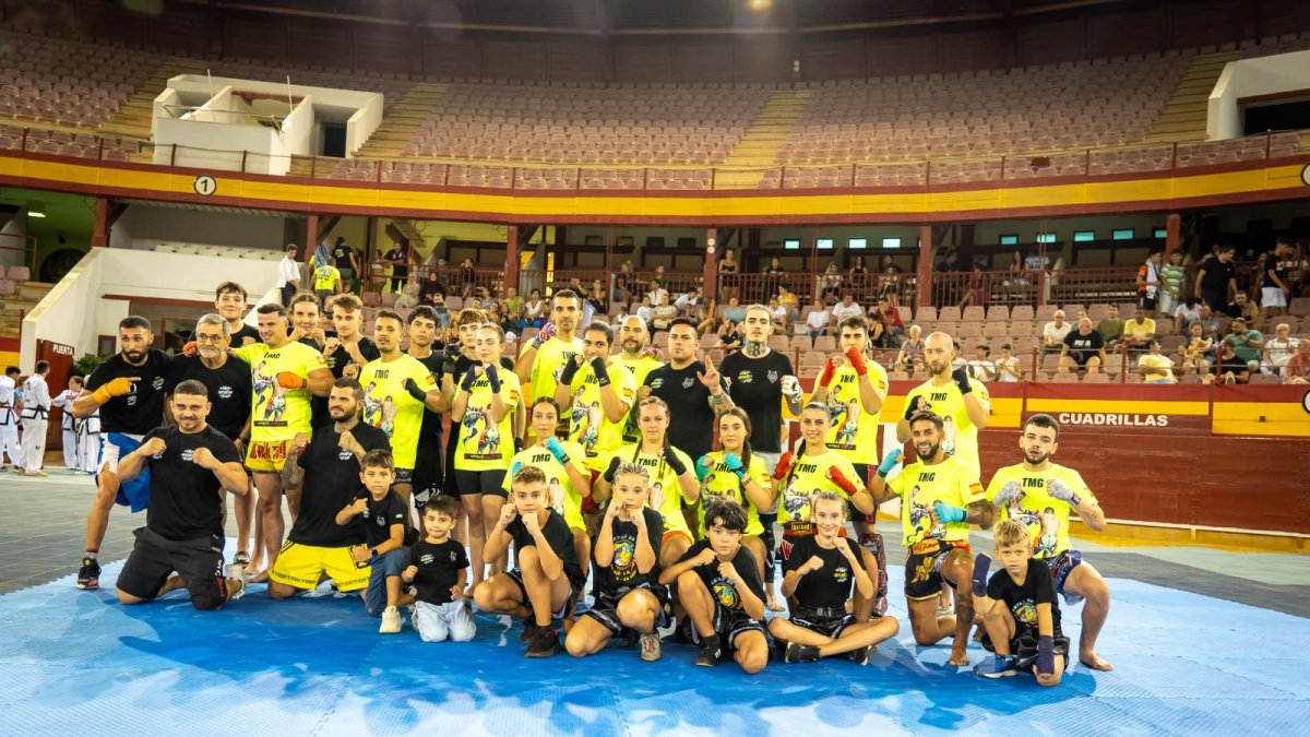 La Plaza de Toros de Roquetas de Mar es uno de los epicentros del deporte durante estos días.