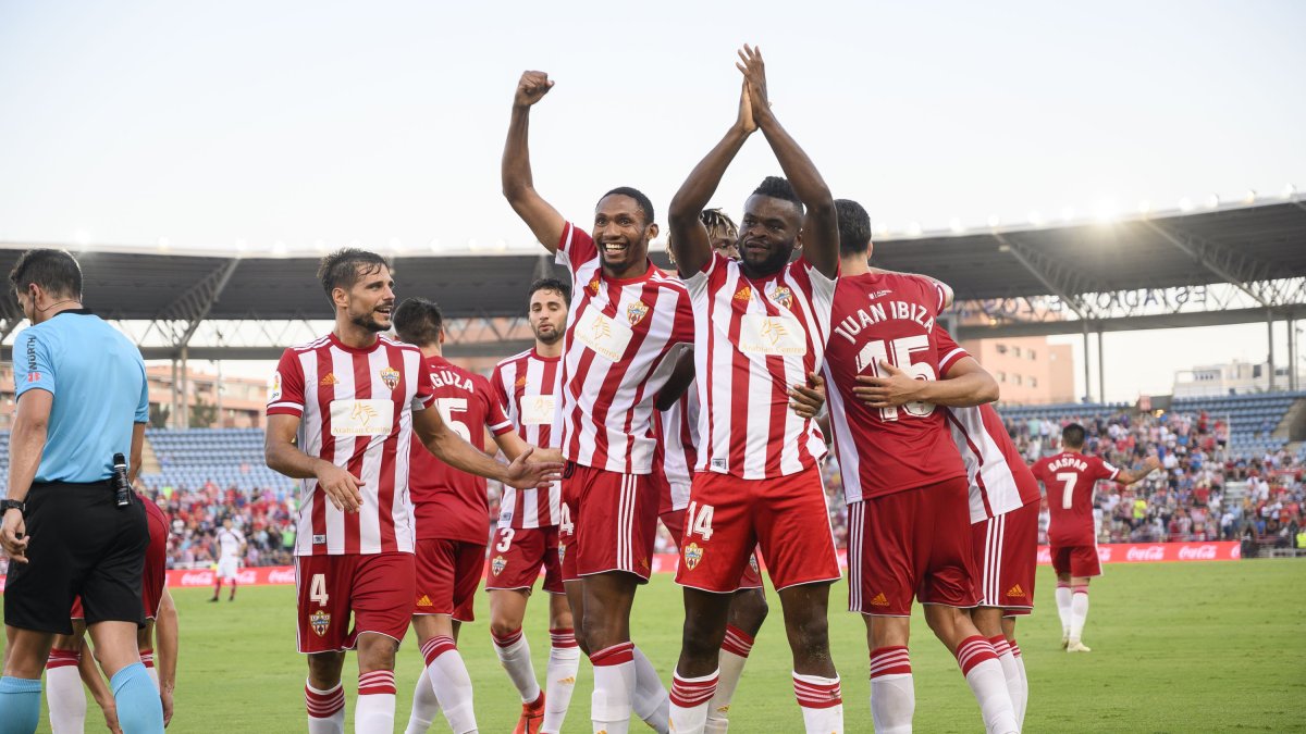 Almería (3-0) Albacete, primera jornada de la Liga 19-20.
