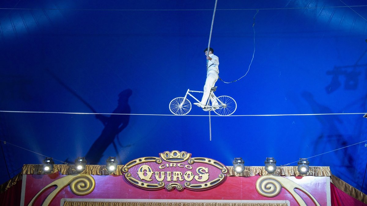 Espectáculo del Gran Circo Quirós.