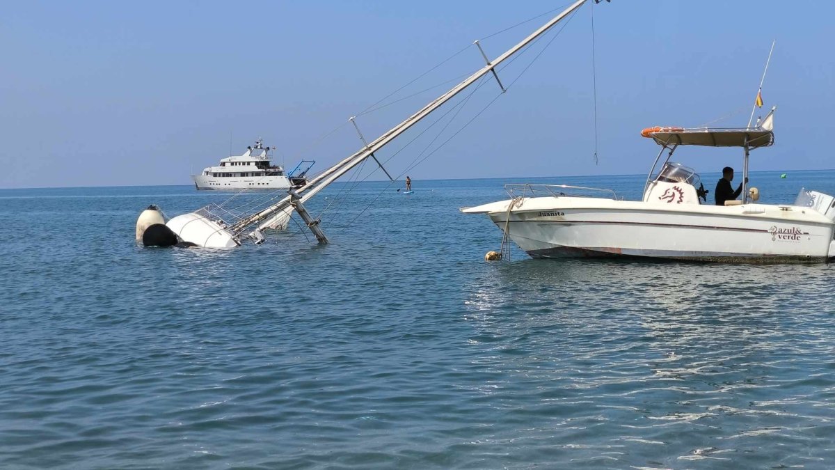 El velero. Foto: José Carlos Rodríguez.