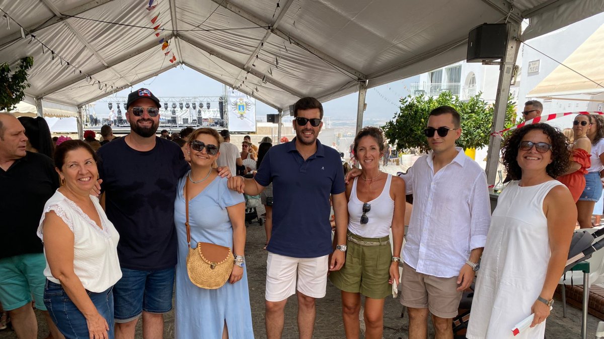 Miembros del Gobierno municipal durante estas fiestas.