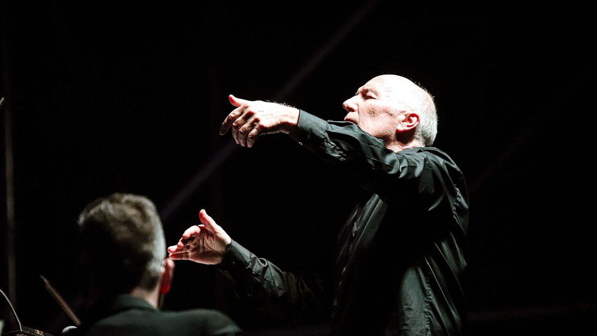 Michael Thomas durante el concierto. Foto: MBG PHOTOGRAPHY