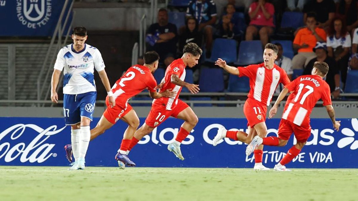 La valentía tiene el premio de la victoria para el Almería.