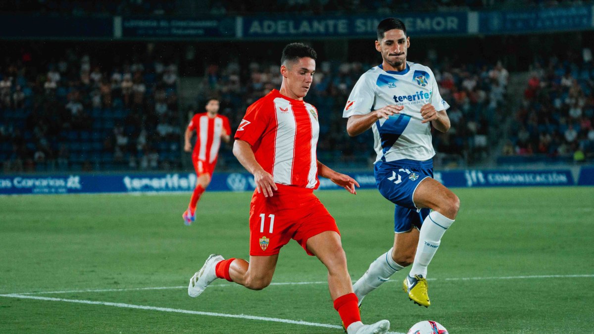 Sergio Arribas firmó un partido impecable en Tenerife.