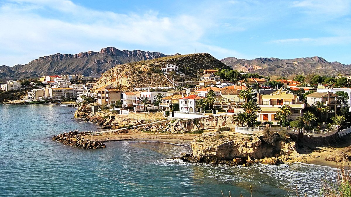Vista general de San Juan de los Terreros. Foto: Wikipedia.
