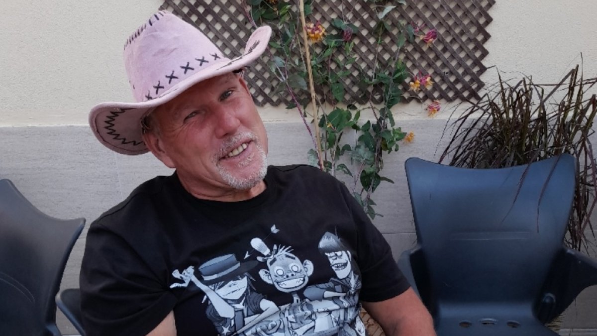 Martin Allwright, en una foto compartida por su viuda en la web donde ha abierto un crowfunding para afrontar los pagos de un abogado.