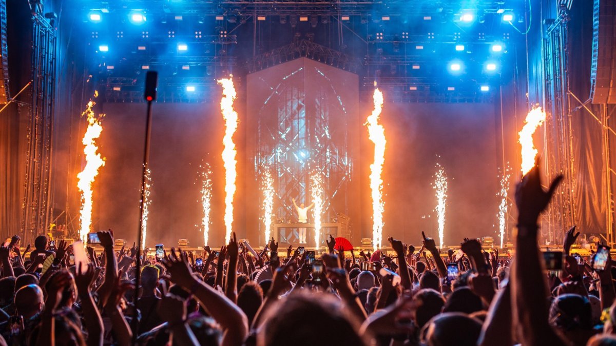 Imagen de archivo de una de las ediciones pasadas de Dreambeach en Almería.