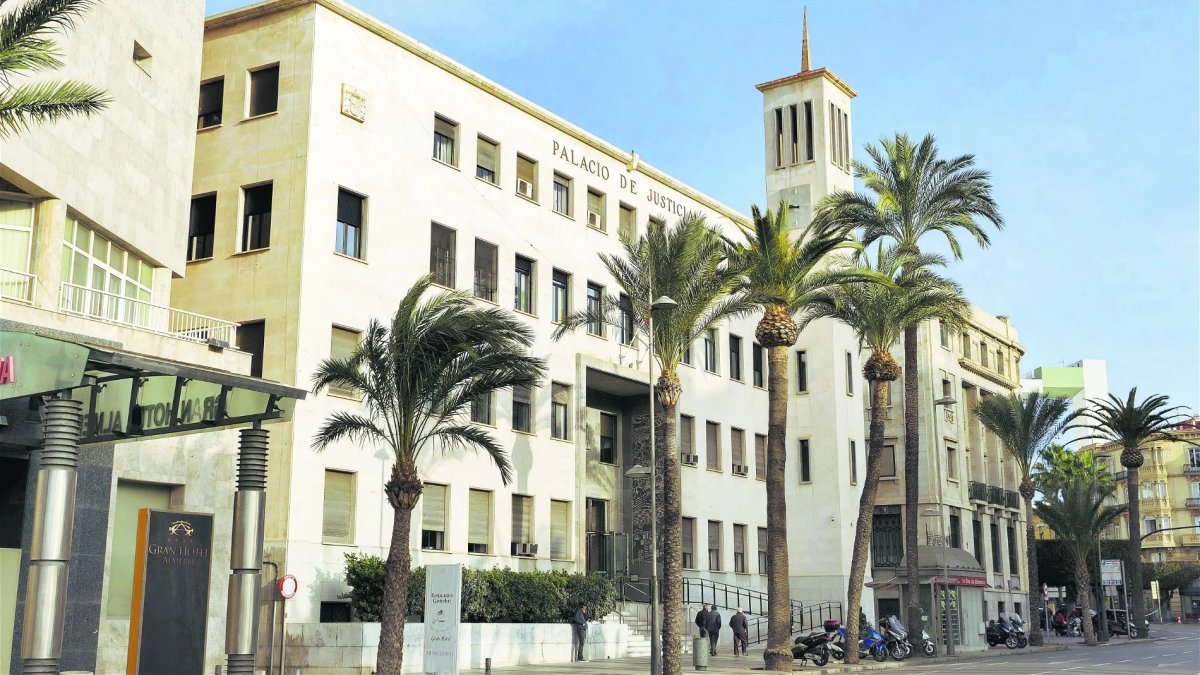 La Audiencia Provincial de Almería en una imagen de archivo.