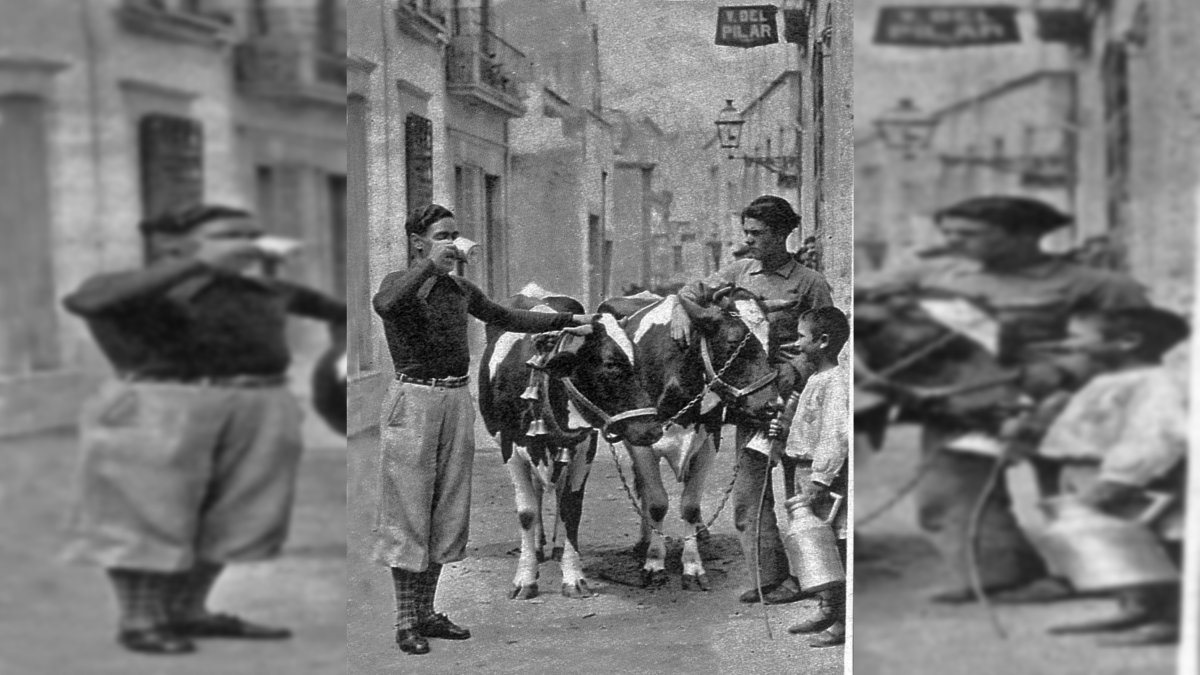 La calle Marco o de las Posadas allá por los años treinta.