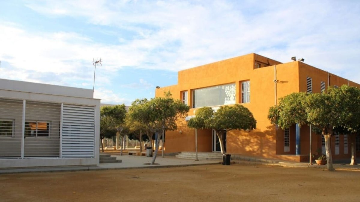 El IES Mediterráneo en Garrucha.