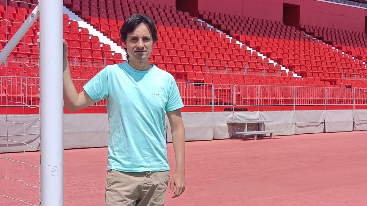 Ibán Andrés disfruta con su trabajo en la Academia con un filial que ha empezado bien la temporada.