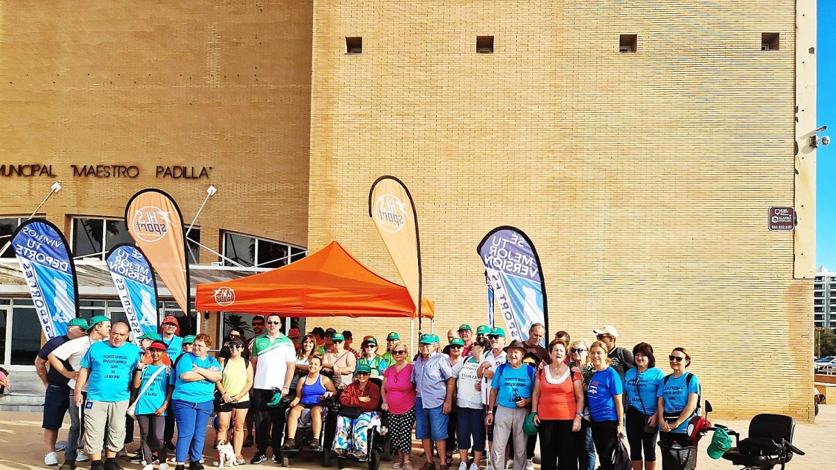 La ruta ha comenzado en el Auditorio Maestro Padilla y ha durado aproximadamente 3 horas.