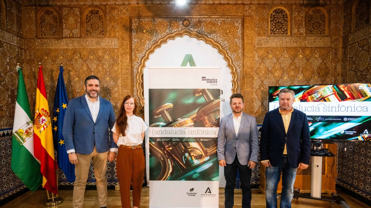 Presentación en Almería del ciclo Andalucía Sinfónica.
