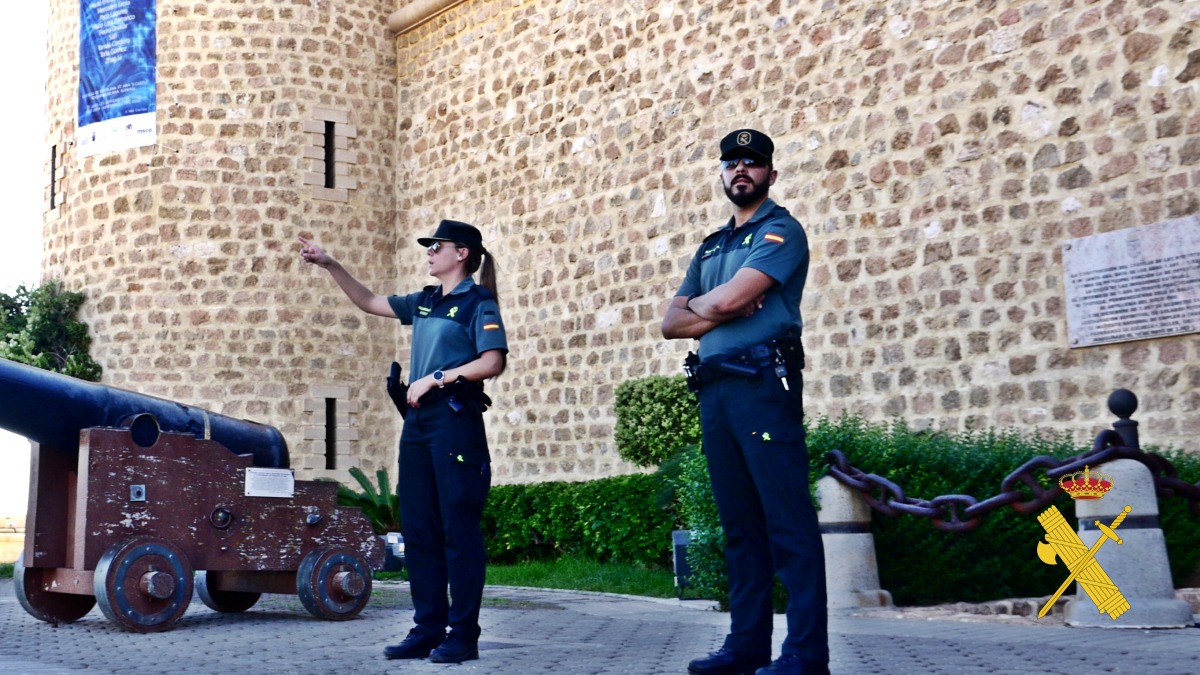 La Guardia Civil acudió rápidamente a la llamada de alerta de un vecino.