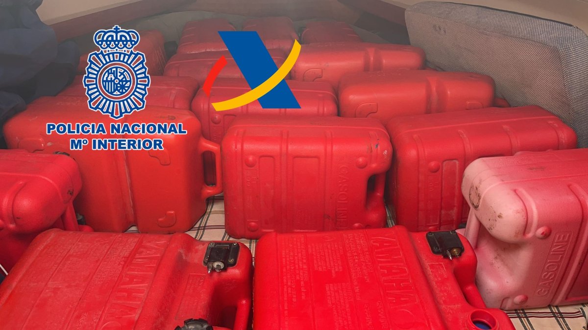 Imagen de archivo de petacas de combustible.