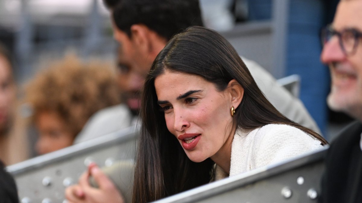 Lidia Torrent, en el Mutua Madrid Open el pasado mayo.