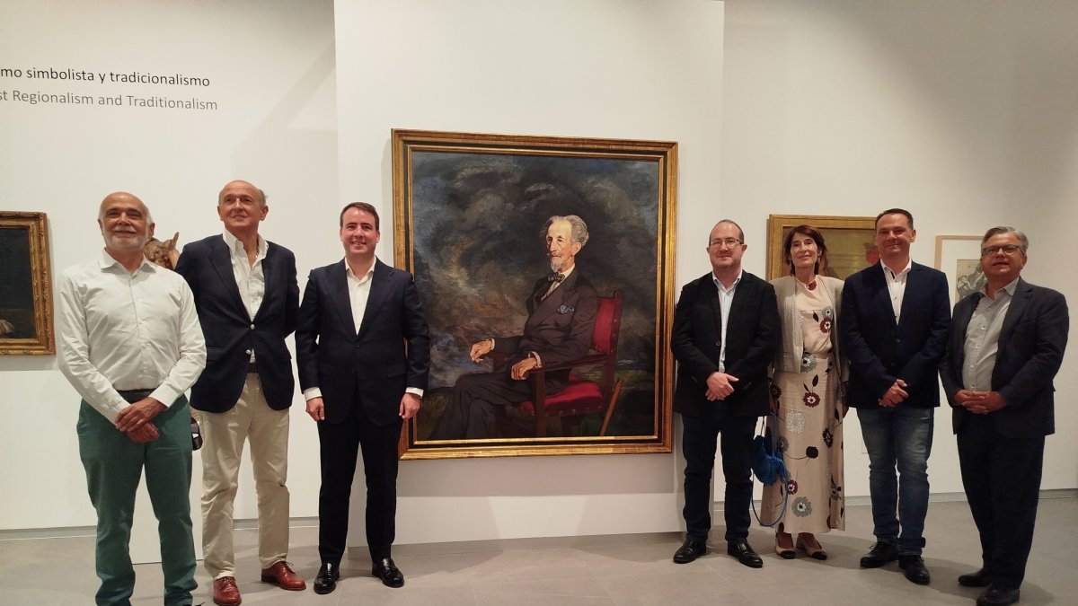 El cuadro de Zuloaga ya luce en la sala 4 del MUREC