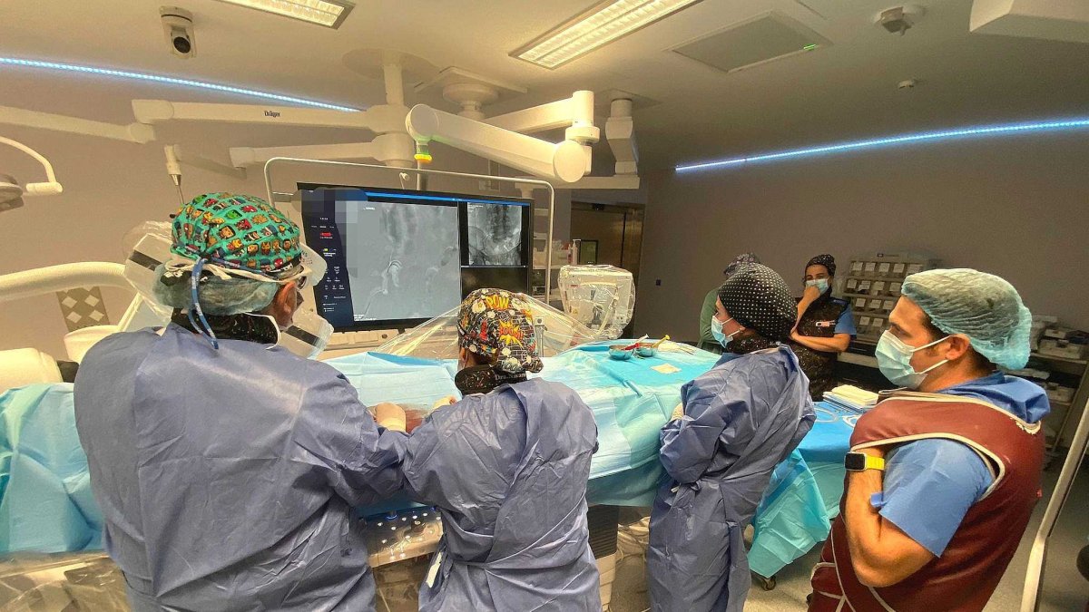 Quirófano híbrido.