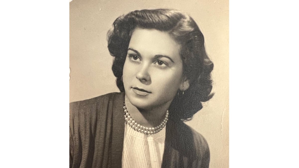 Adela Aguilera Vargas, en una imagen de juventud.