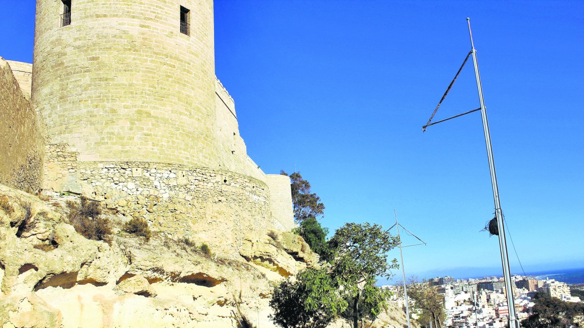 Entorno de la Alcazaba de Almería.