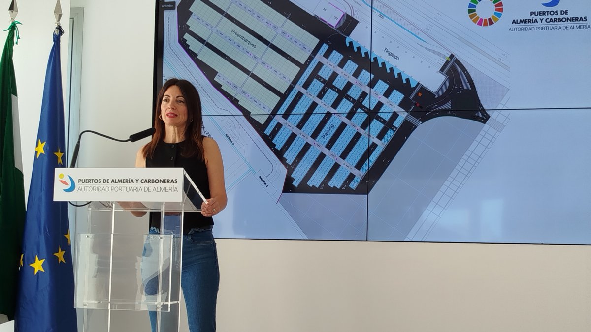 Rosario Soto, presidenta de la Autoridad Portuaria de Almería