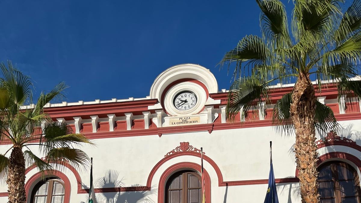 Fachada del Ayuntamiento de Cuevas del Almanzora.