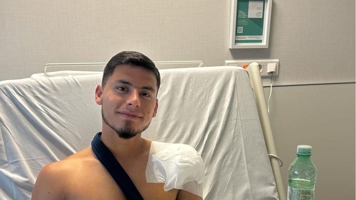 Foto que ha publicado el jugador en sus redes sociales.