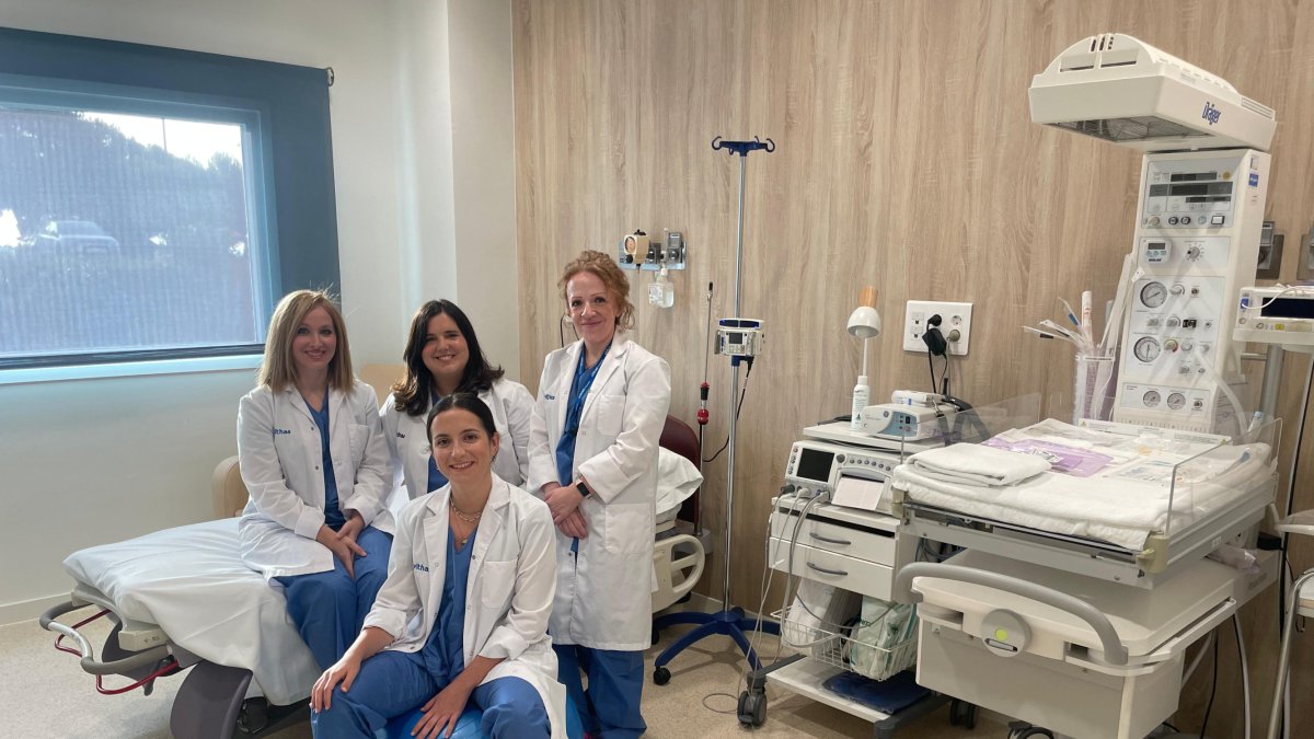 Matronas en paritorios nuevos.