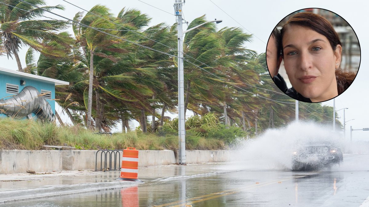 Cristina Martín explica a LA VOZ cómo vivió el paso del devastador huracán Milton en Orlando.