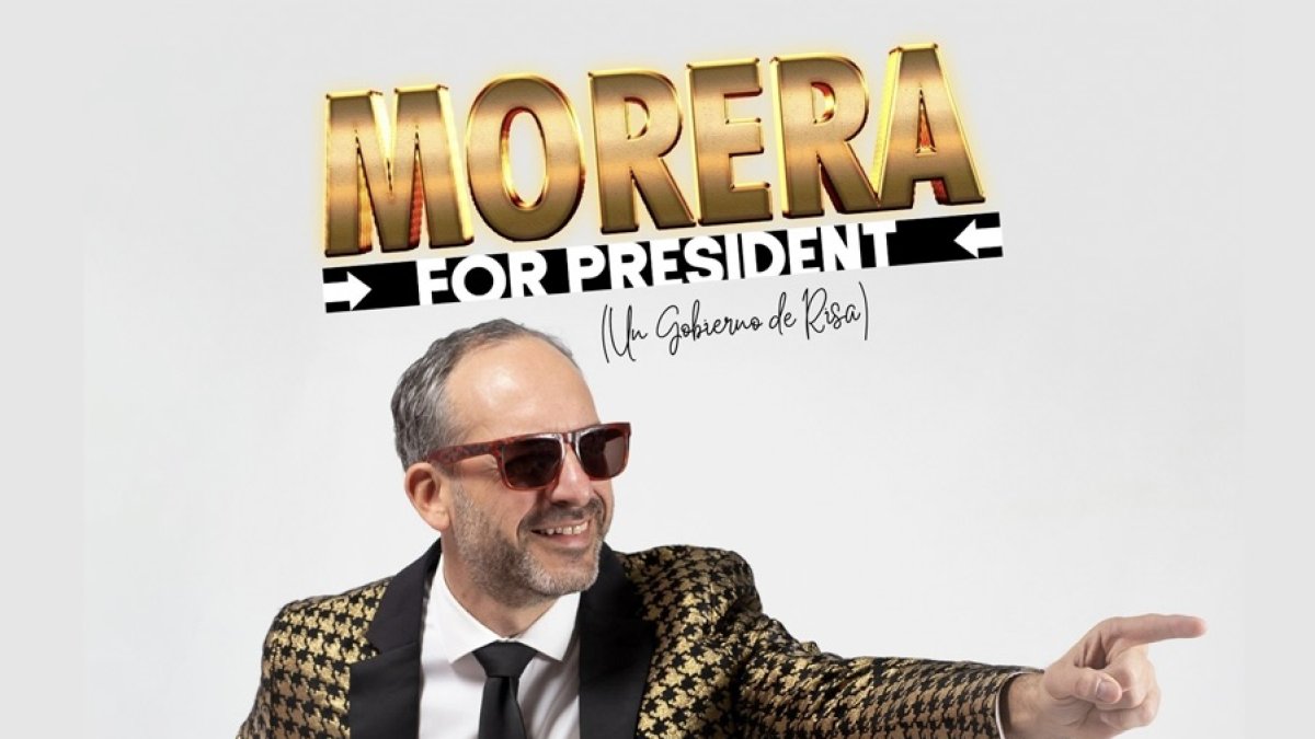 Manolo Morera, en el Teatro Cervantes.