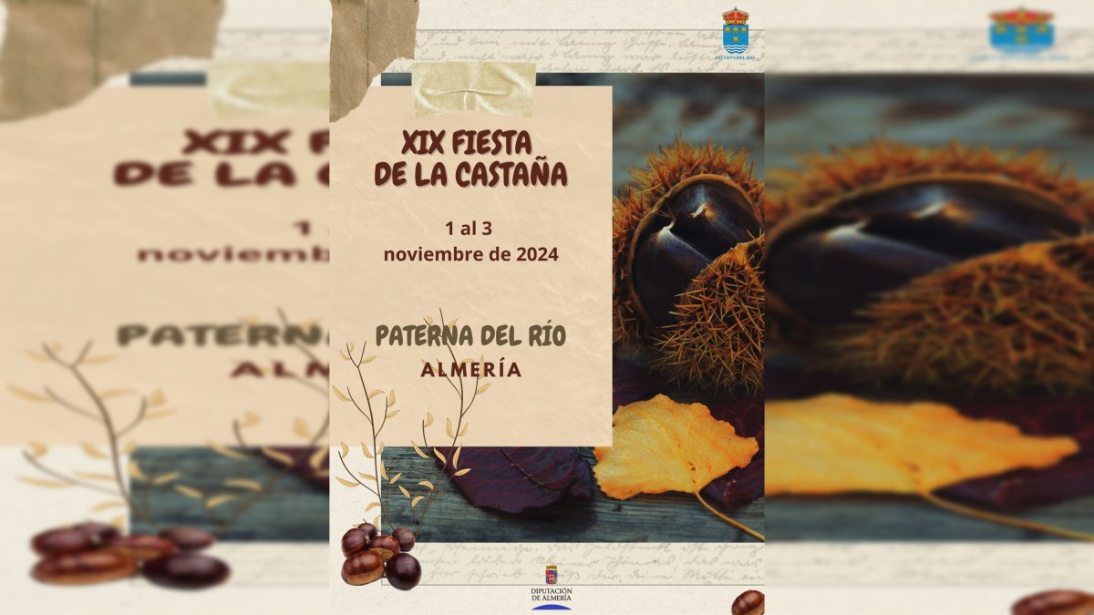 Cartel de esta tradicional fiesta del otoño en Almería.