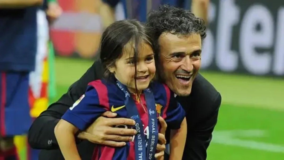 Luis Enrique y Xana