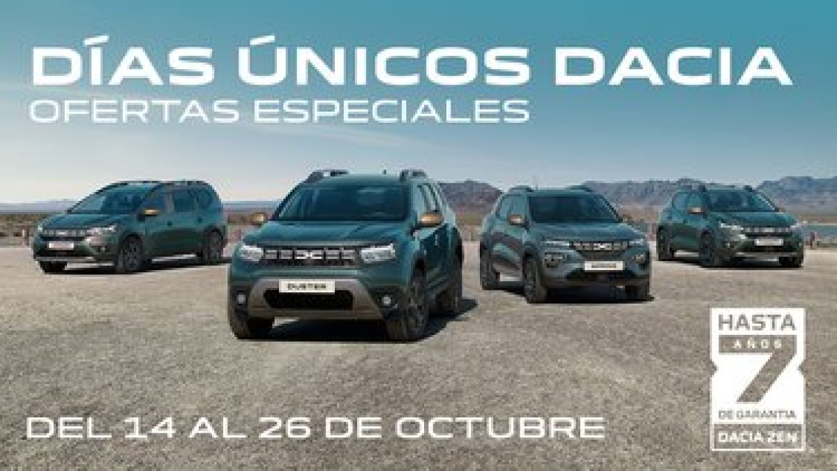 Toda la gama Dacia te espera en Syrsa de Huercal de Almería