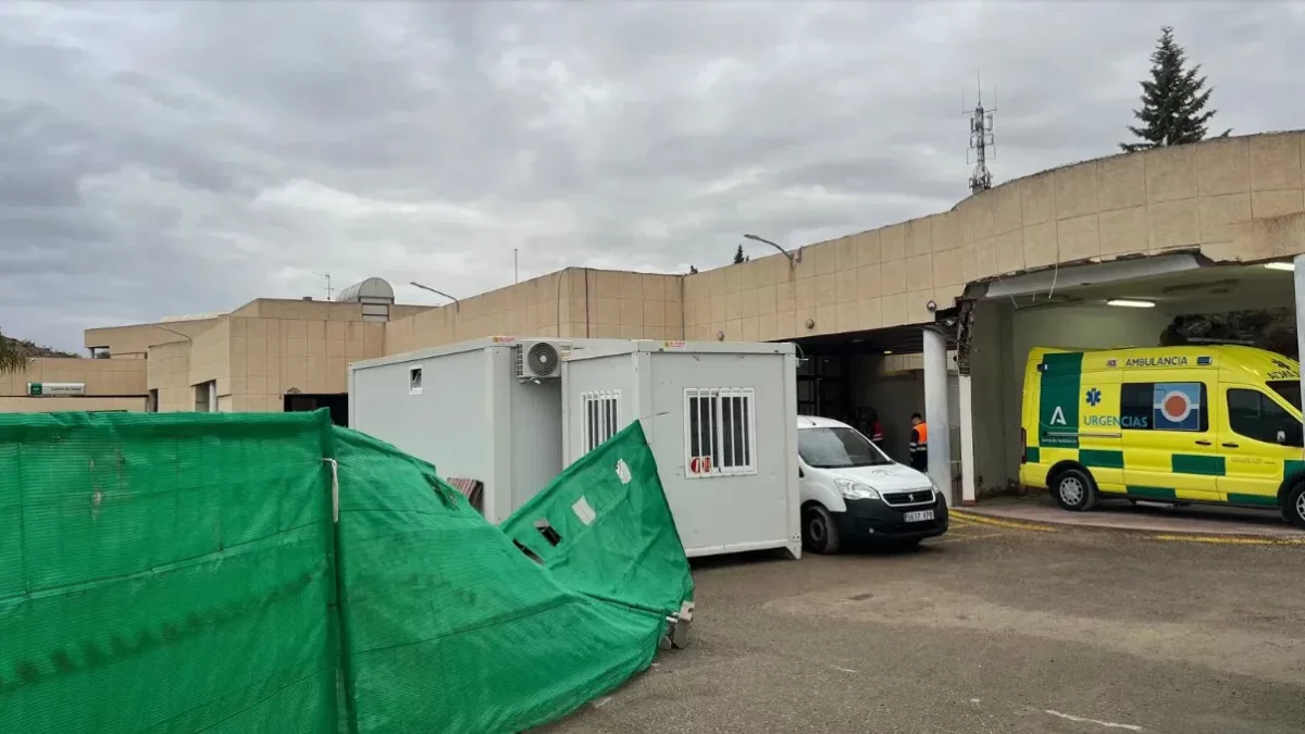 Imagen de archivo del Centro de Salud en obras.