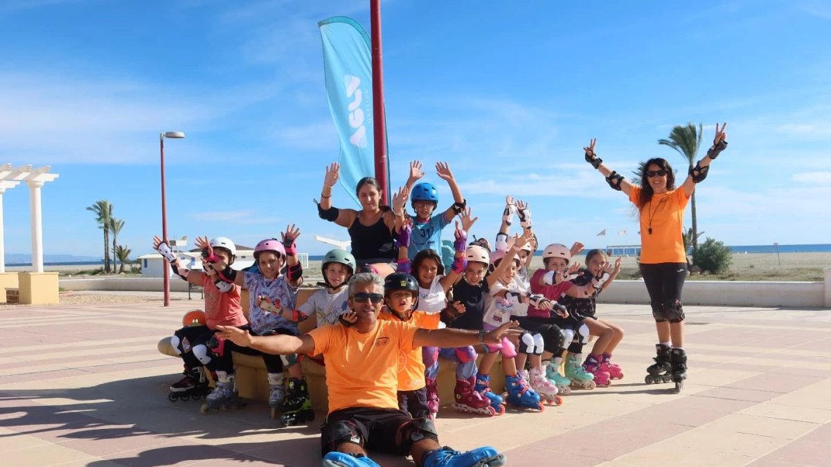 El patinaje es una de las actividades más populares.