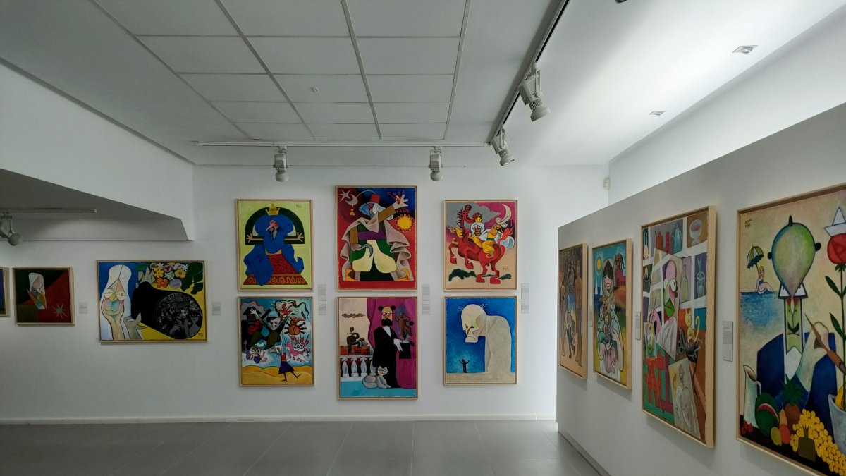 La obra de Vázquez de Sola en el museo.