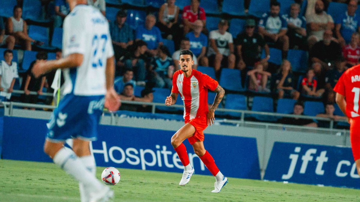 Titular desde el partido en Tenerife en la segunda jornada de Liga.
