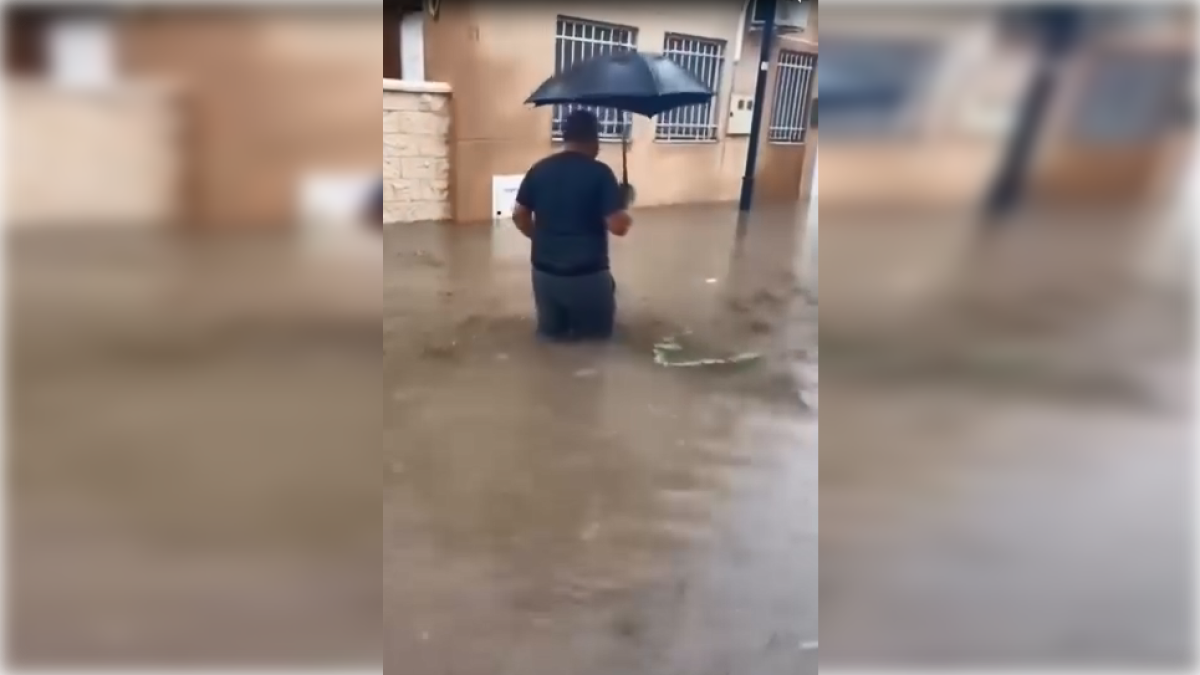 Imagen de este domingo en la Almadraba de Monteleva.