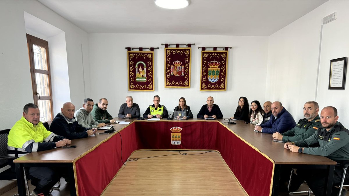 Reunión de coordinación mantenida este martes en Albox.