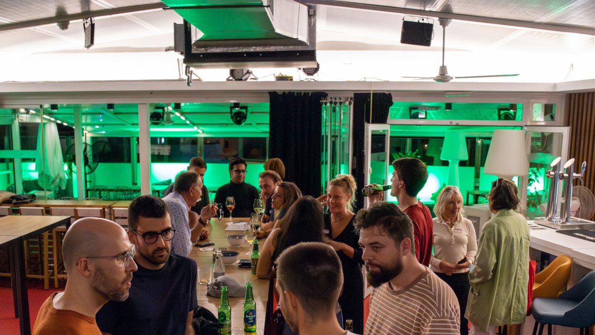 La primera quedada de Afterwork Networking, el pasado jueves 24 de octubre.