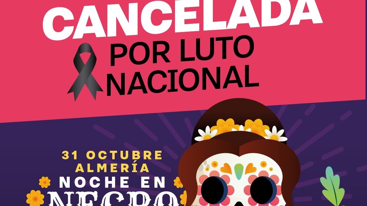 La celebración queda cancelada por los tres días de luto nacional.