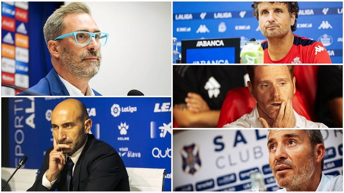 Se eleva a cinco la lista de despidos en Segunda División.