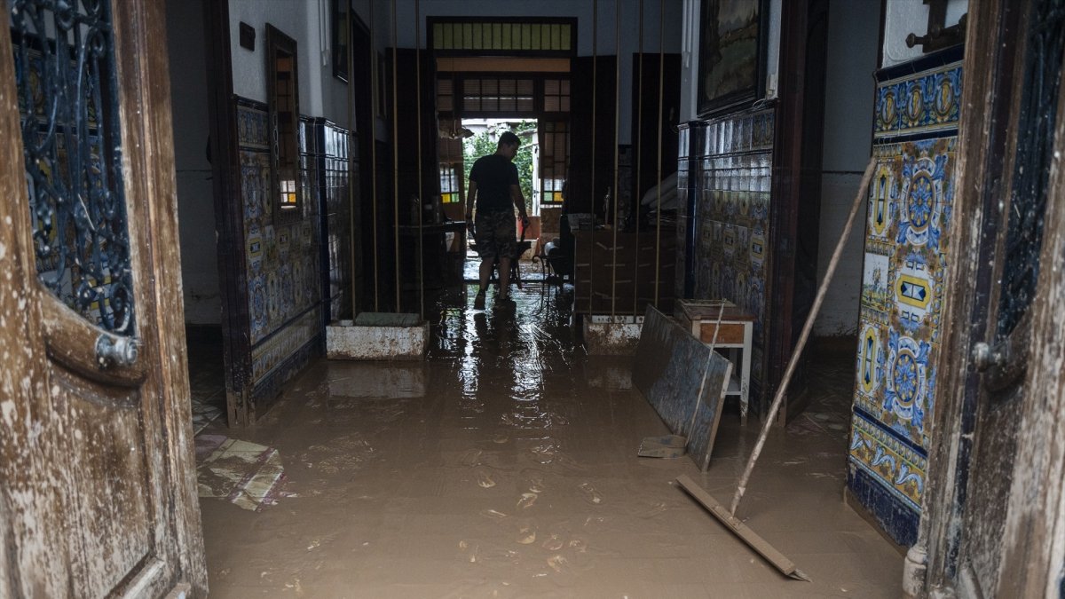 Imagen de los daños provocados por la DANA.