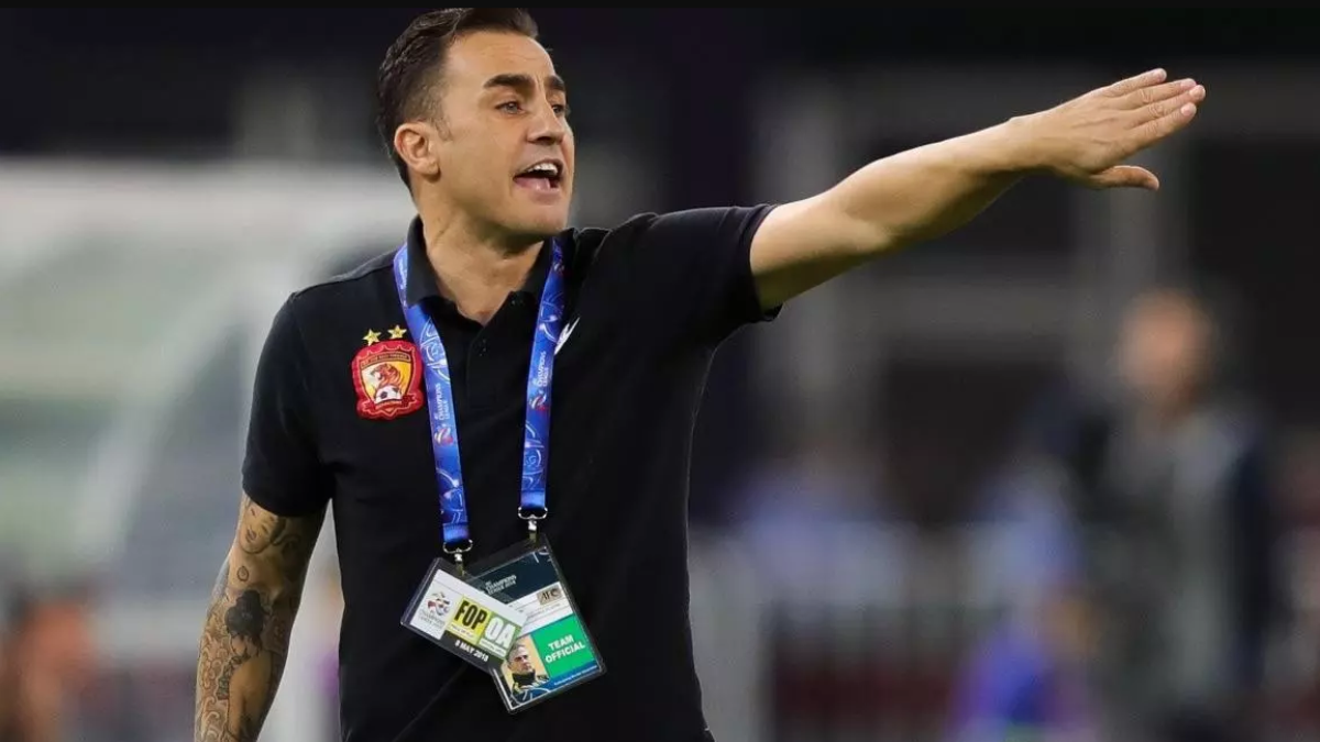 Fabio Cannavaro ha lanzado su carrera como entrenador.
