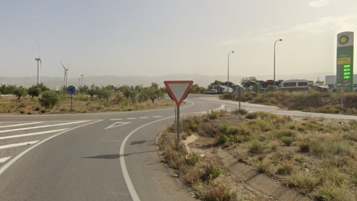 La zona donde las dos almerienses se vieron sorprendidas por una riada cuando se dirigían a Dólar.